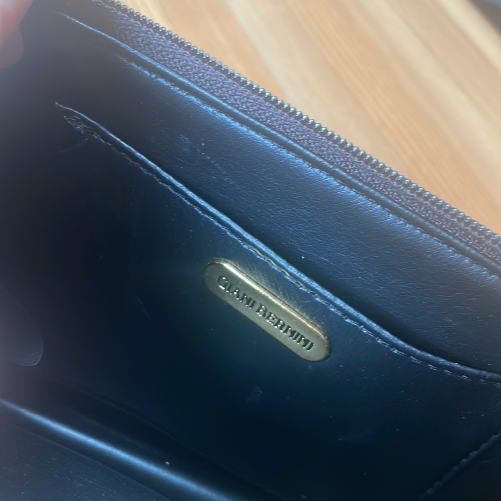 Leather Dark Chocolate brown bag crossbody- NOT BLACK! 🤎🤎🤎 - Picture 5 of 12